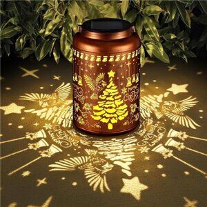 New Solar Lanterns Outdoor Waterproof Garden Decor Birthday Gifts for Women Mom